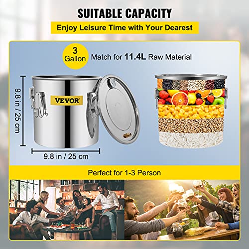 3 Gallon Stainless Steel Alcohol Distiller Kit