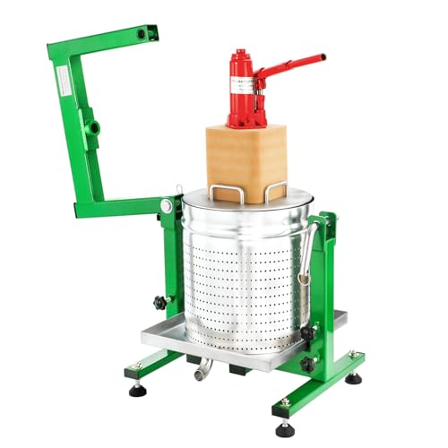 5.28 Gallon Hydraulic Fruit Press - Stainless Steel