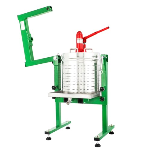 5.28 Gallon Hydraulic Fruit Press - Stainless Steel