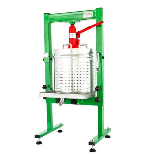 5.28 Gallon Hydraulic Fruit Press - Stainless Steel
