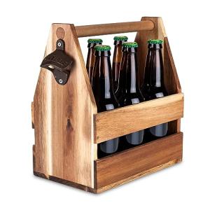 Galvanized Drink Caddy for Rustic Home Decor