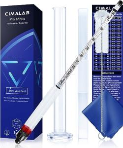 Cimalab Alcohol Meter Kit with Test Jar