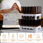 Bottle Drying Rack & Tray Kit for Home Brewing