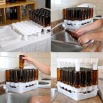 Bottle Drying Rack & Tray Kit for Home Brewing