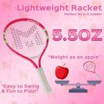 Insum 17" Pink Junior Tennis Racket for Kids