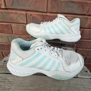 K-Swiss Women's Court Express Pickleball Shoes - White/Blue