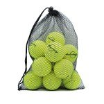 Magicorange 12 Pack Training Tennis Balls with Bag