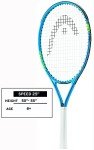 HEAD Speed Junior Tennis Racquet - 25 Inch, Blue
