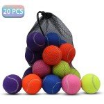 SHYUJAJIE 20-Pack High-Elasticity Tennis Balls