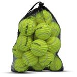 ZHUOKECE 18 Pack Tennis Balls with Mesh Bag