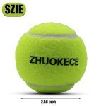 ZHUOKECE 18 Pack Tennis Balls with Mesh Bag