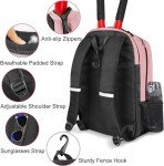 Ytonet Tennis Backpack for 2 Rackets & Shoes