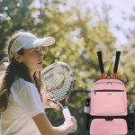 Ytonet Tennis Backpack for 2 Rackets & Shoes