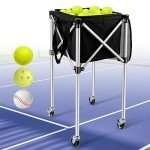 Angooni Lightweight Tennis Cart with Silent Wheels