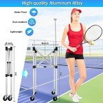 Angooni Lightweight Tennis Cart with Silent Wheels
