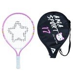 AMA SPORT Kids Tennis Racket Set - Pink 17