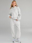 Women's Oversized Two-Piece Tracksuit with Hood