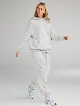 Women's Oversized Two-Piece Tracksuit with Hood