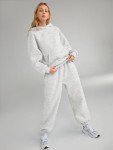 Women's Oversized Two-Piece Tracksuit with Hood