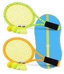 Kids 17-Inch Tennis Racket Set with Balls