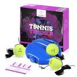 NAZRET Tennis Trainer Rebounder Set with Accessories
