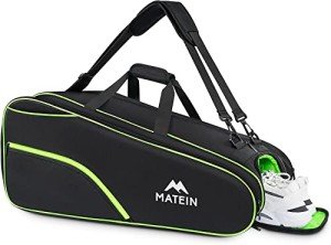 MATEIN Convertible Tennis Bag for 6 Rackets