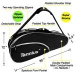 Tannius Lightweight Tennis Bag with Shoe Compartment