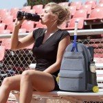 Athletico Compact City Tennis Backpack (Gray)