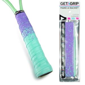 Custom Anti-Slip Tennis Racket Grip Tape – Purple & Mint