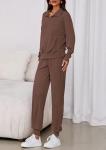 Women's Two-Piece Sweatpants Set for Fall