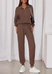 Women's Two-Piece Sweatpants Set for Fall