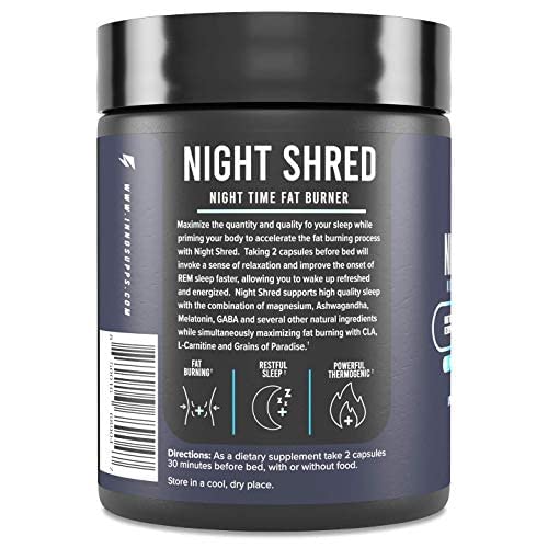 Night Shred: Fat Burner for Women - 60 Capsules