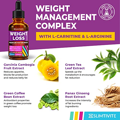 Effective, Safe Women's Weight Loss Drops with Garcinia Cambogia