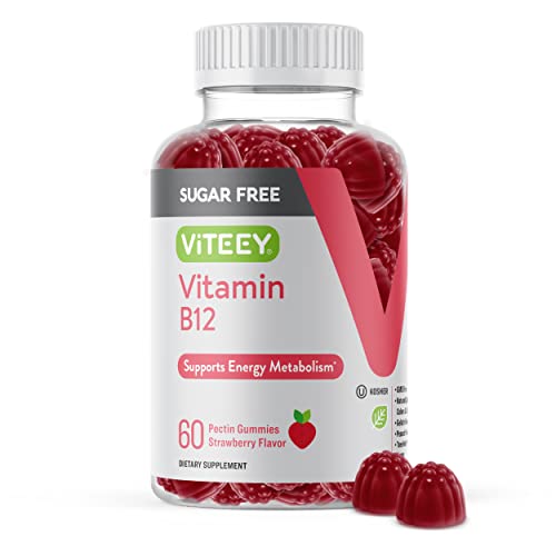 Vegan Raspberry B12 Gummies for Energy Support