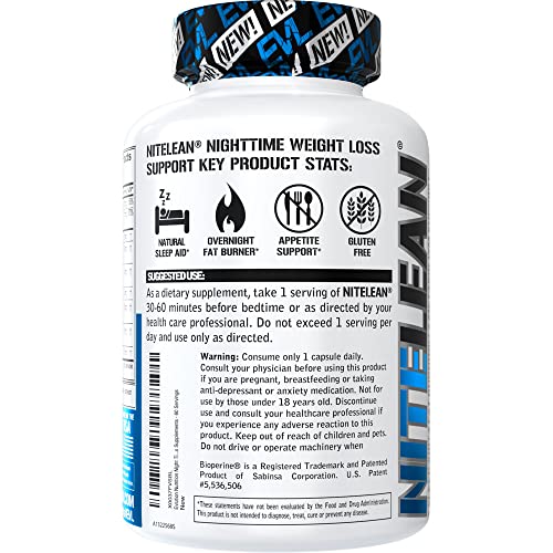 Nighttime Fat Burner - Sleep Aid & Weight Loss Support