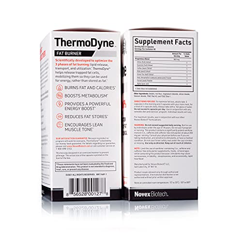 ThermoDyne™ Fat Burner: Boost Metabolism, Burn Calories, Lean Muscle