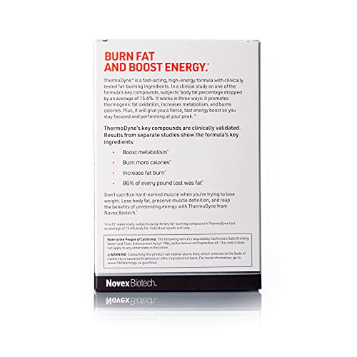 ThermoDyne™ Fat Burner: Boost Metabolism, Burn Calories, Lean Muscle