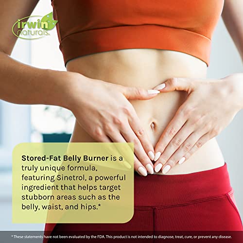 Irwin Naturals Stored-Fat Belly Burner - 60 Soft-Gels, Pack of 2