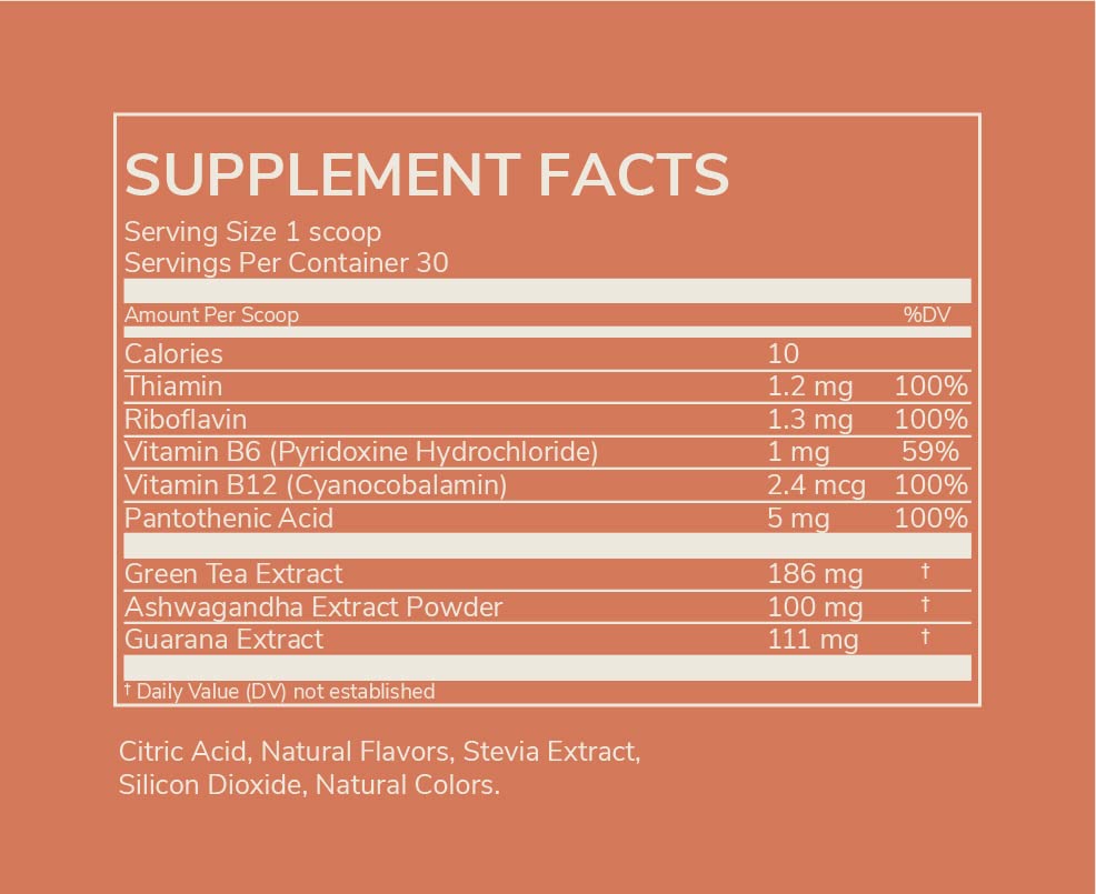 Rookie Wellness Wake Energy Drink - Weightloss Boost