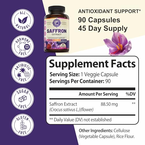 Pure Saffron: Women's Weight Loss, Heart & Eye Care
