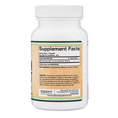 Saffron Extract Capsules - Supports Healthy Weight Management