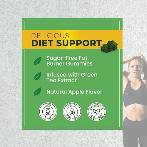 Green Tea Fat Burner Gummies for Weight Loss