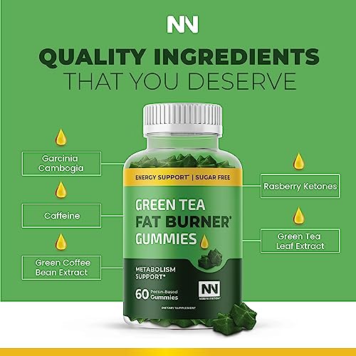 Green Tea Fat Burner Gummies for Weight Loss