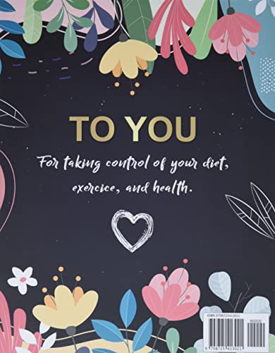 Women's Cute Weight Loss Journal & Exercise Planner