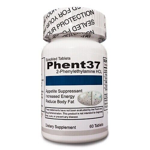 Phent 37: Powerful Fat Burner, Appetite Suppressant [60 Tablets]