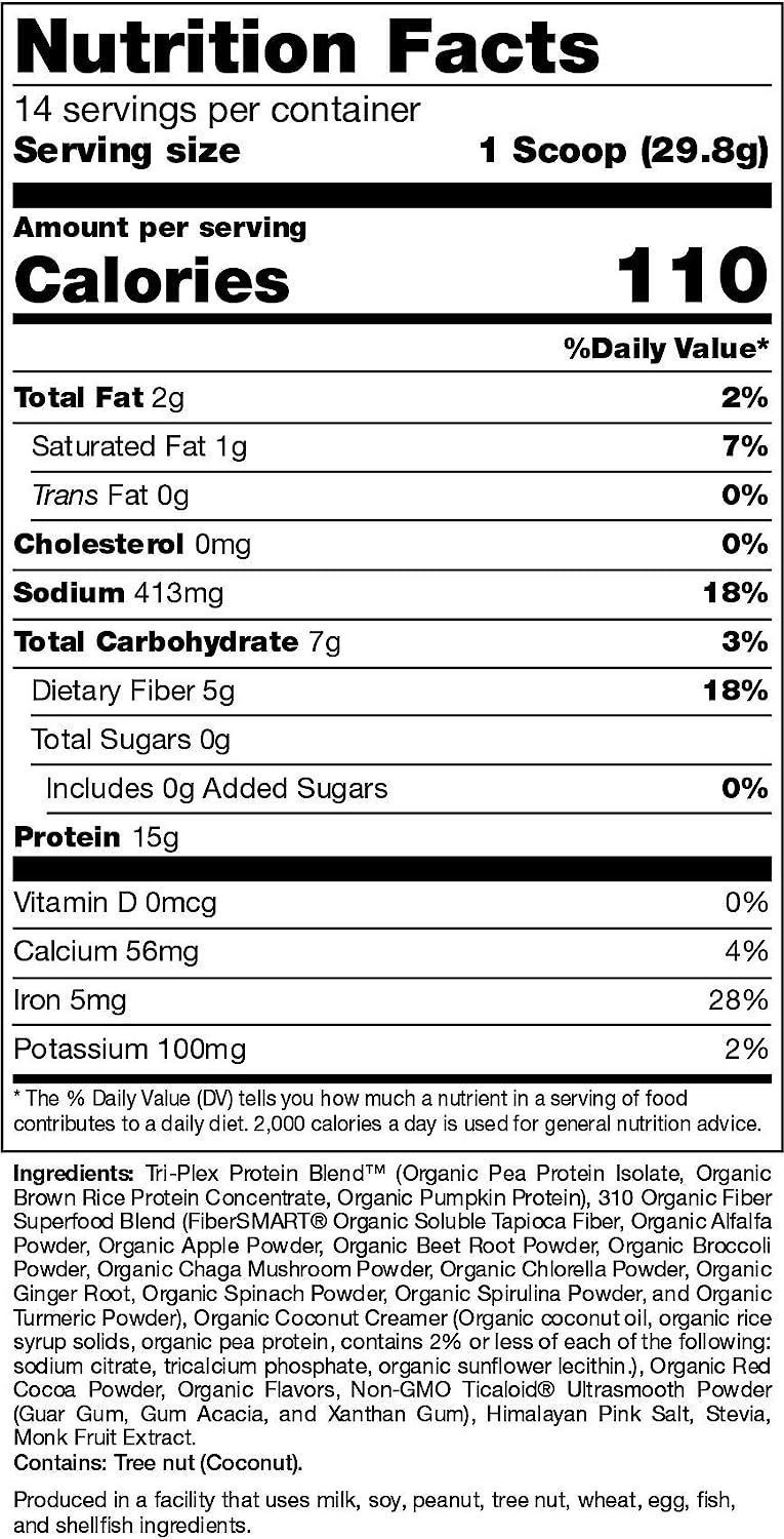 Organic Keto Chocolate Shake - 14 Servings