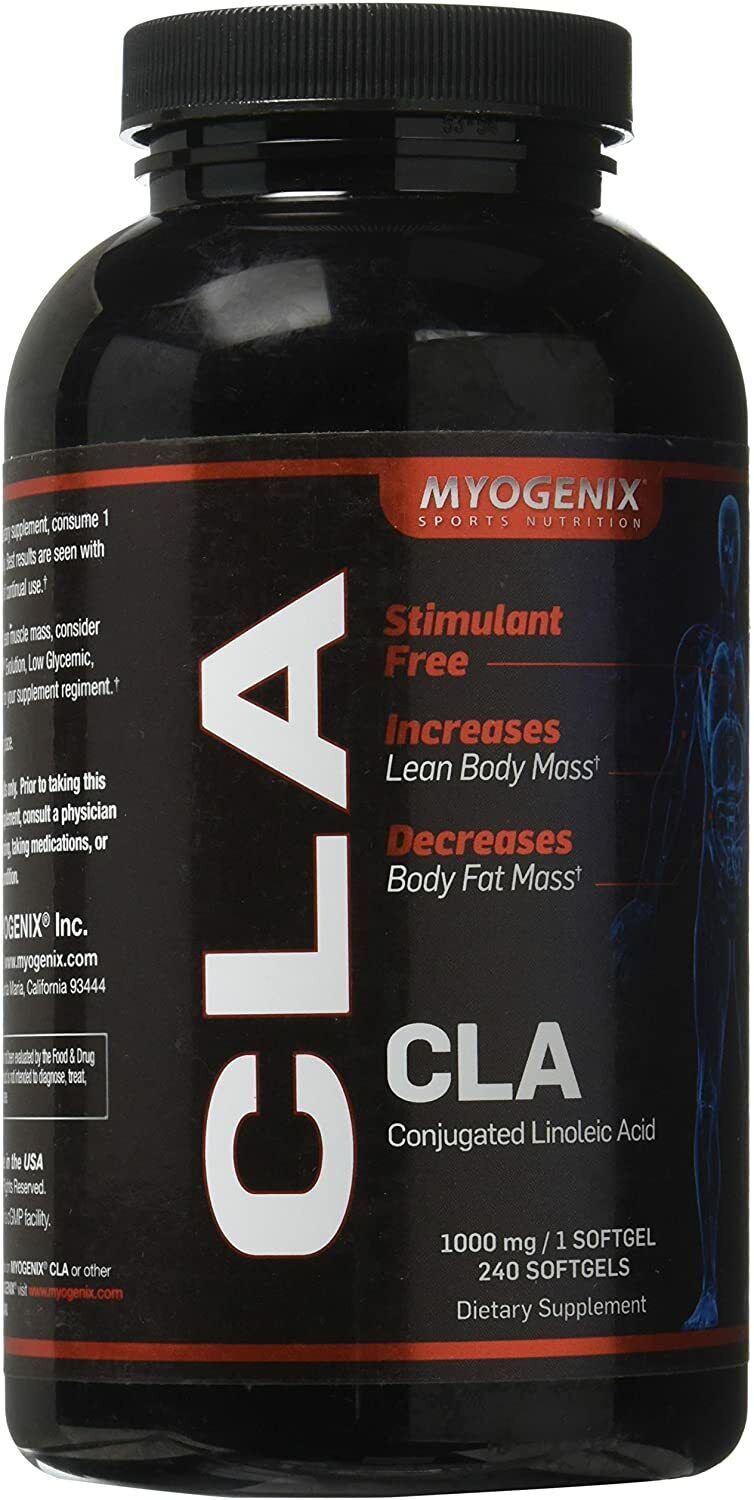 CLA Weight Loss Muscle 240 Softgels - Myogenix