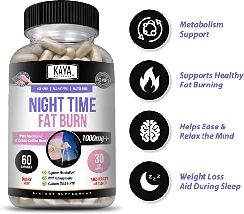 Kaya Naturals Night Time FB - Belly Fat Reducer (60 Capsules)