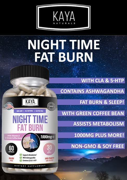 Kaya Naturals Night Time FB - Belly Fat Reducer (60 Capsules)