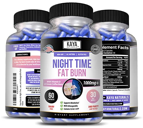 Kaya Naturals Night Time FB - Belly Fat Reducer (60 Capsules)
